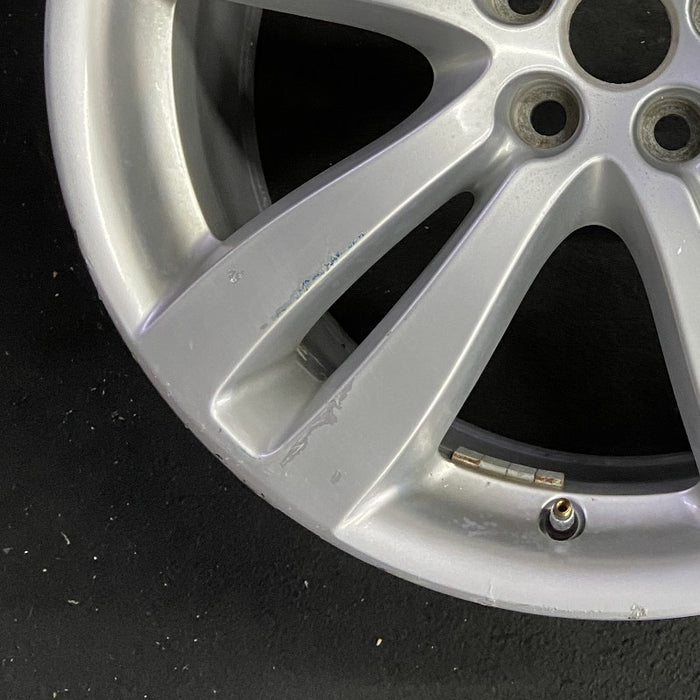 19" XJ 10-15 19x9 alloy 5 double spoke silver Original OEM Wheel Rim