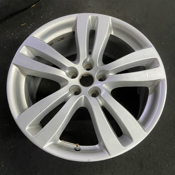 19" XJ 10-15 19x9 alloy 5 double spoke silver Original OEM Wheel Rim
