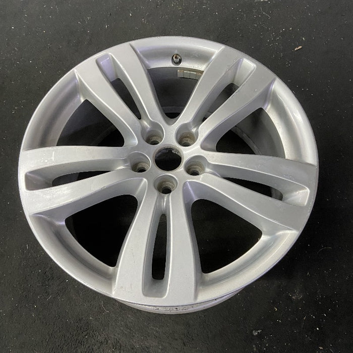 19" XJ 10-15 19x9 alloy 5 double spoke silver Original OEM Wheel Rim