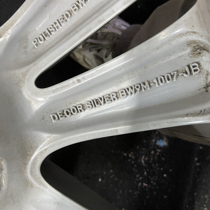 19" XJ 10-15 19x9 alloy 5 double spoke silver Original OEM Wheel Rim