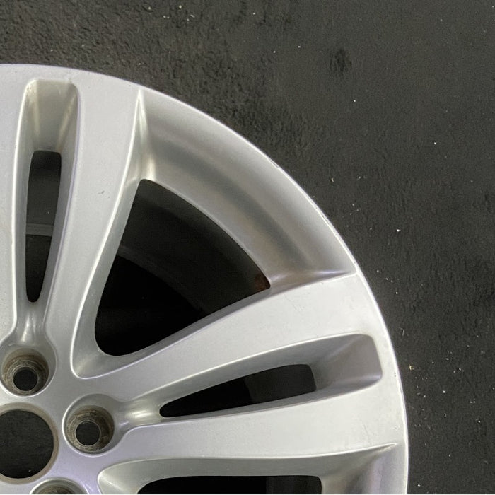 19" XJ 10-15 19x10 alloy 5 double spoke silver Original OEM Wheel Rim