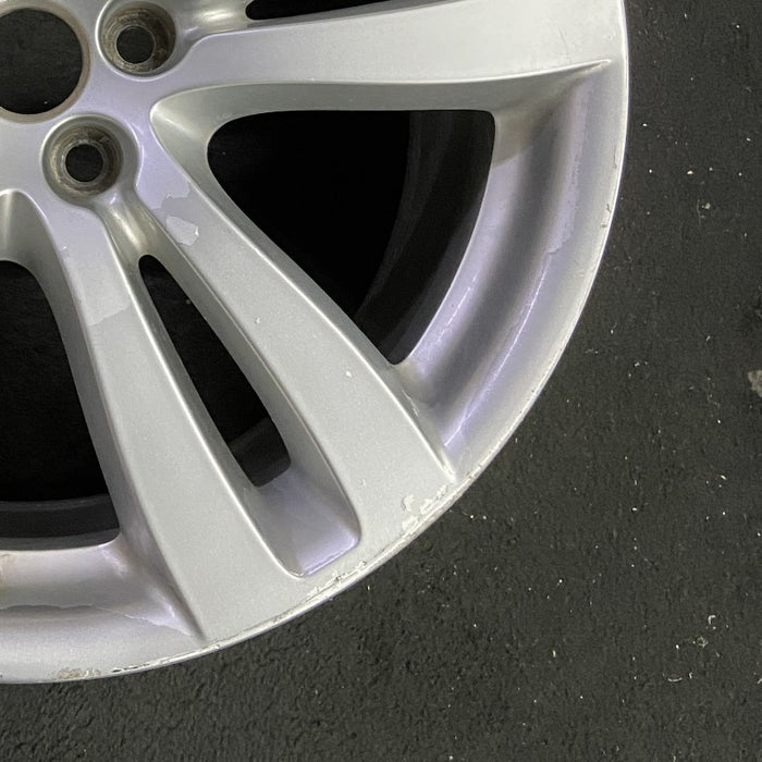 19" XJ 10-15 19x10 alloy 5 double spoke silver Original OEM Wheel Rim