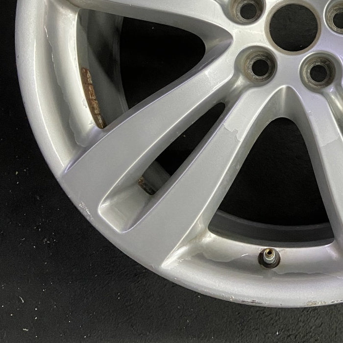 19" XJ 10-15 19x10 alloy 5 double spoke silver Original OEM Wheel Rim