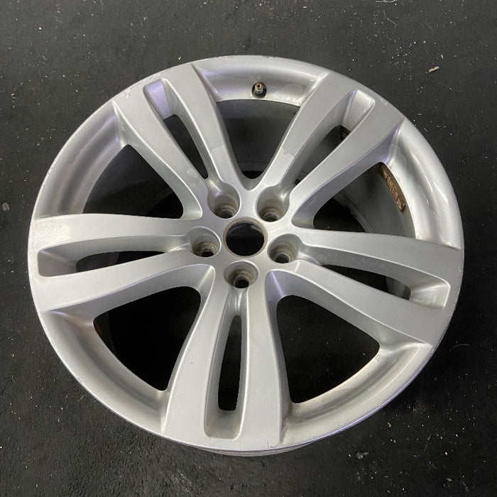 19" XJ 10-15 19x10 alloy 5 double spoke silver Original OEM Wheel Rim