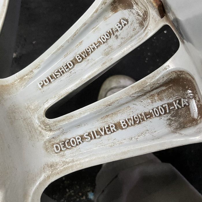 19" XJ 10-15 19x10 alloy 5 double spoke silver Original OEM Wheel Rim