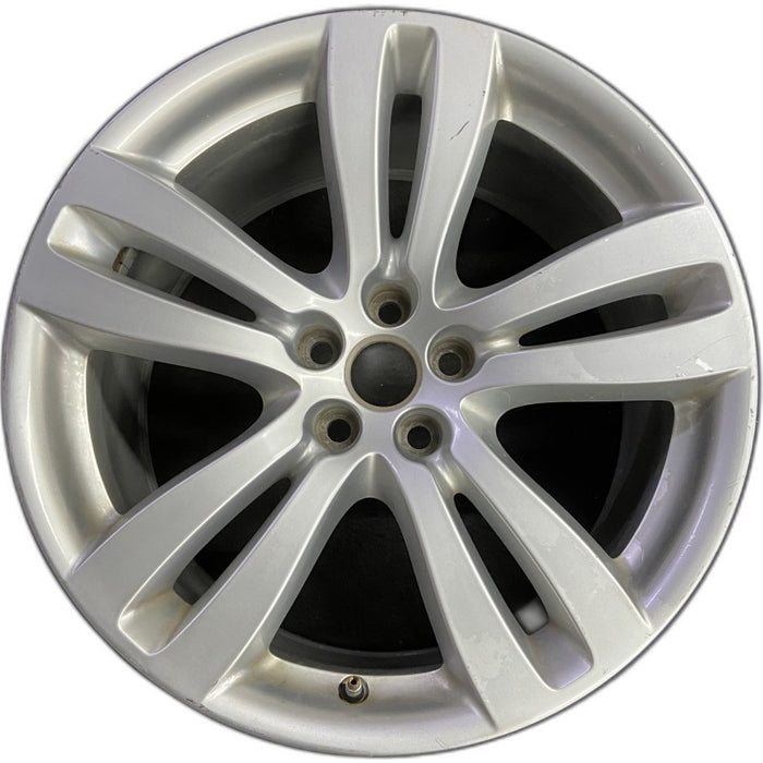 19" XJ 10-15 19x10 alloy 5 double spoke silver Original OEM Wheel Rim