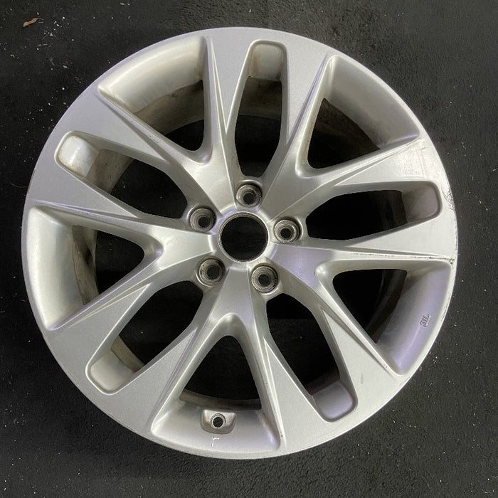 18" GENESIS 13-16 Cpe 18x8 10 spoke rear Original OEM Wheel Rim - Additional View