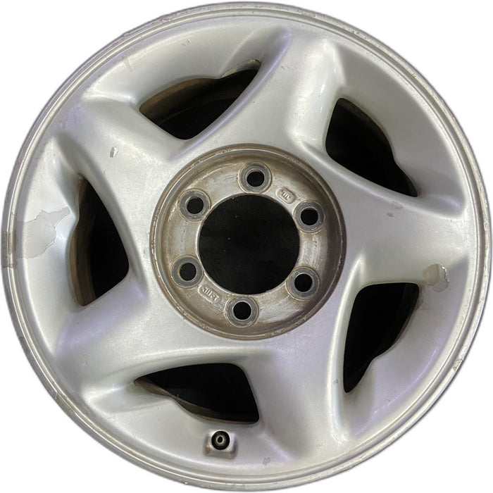 16" TACOMA 01-04 16x7, alloy, w/o 15mm offset Original OEM Wheel Rim - Front View