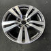 18" PILOT 16-18 18x8 , 5 double spoke , machined face Original OEM Wheel Rim - Close-Up Detail