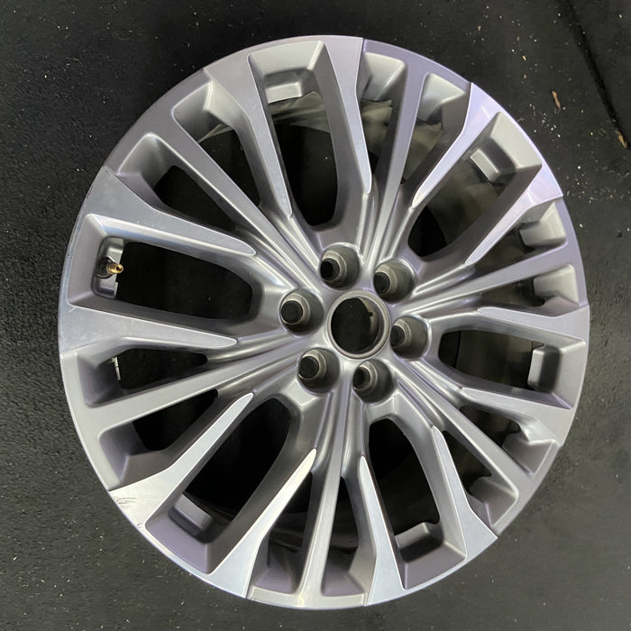 20" BLAZER 19-20 20x8, 18 spoke Original OEM Wheel Rim - Side Profile