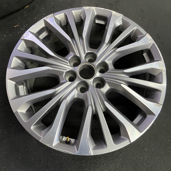 20" BLAZER 19-20 20x8, 18 spoke Original OEM Wheel Rim - Side Profile