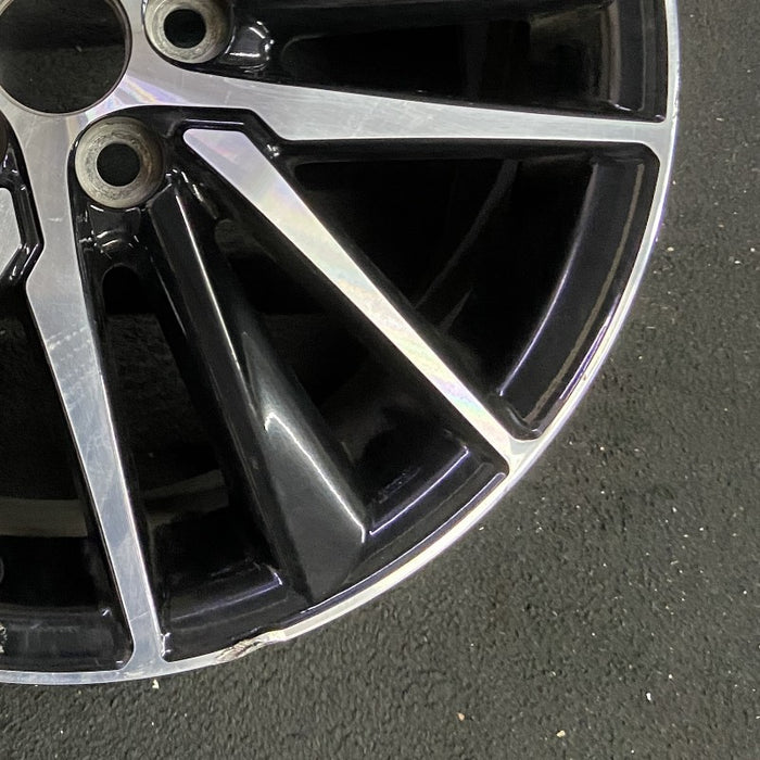 18" CAMRY 21-24 18x8 alloy 15 spoke machined black Original OEM Wheel Rim