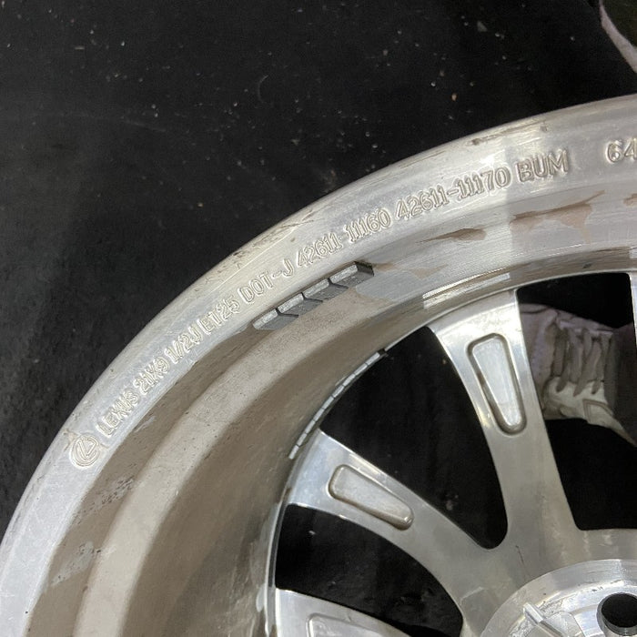 21" LC500 18-20 alloy 21x9.5 5 split spoke Original OEM Wheel Rim