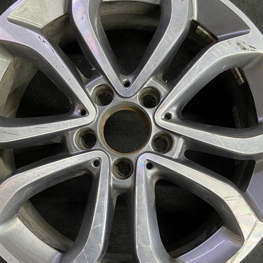 17" MERCEDES C-CLASS 15 205 Type; , C300, 17x7, 10 spoke Original OEM Wheel Rim - Angle View