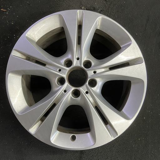 17" MERCEDES C-CLASS 17 205 Type, Cpe, C300, 17x7 Original OEM Wheel Rim - Angle View