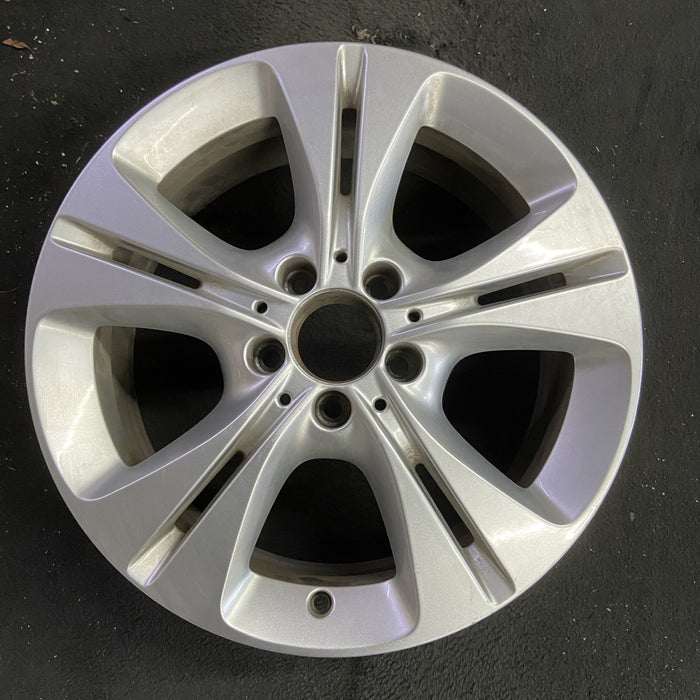 17" MERCEDES C-CLASS 17 205 Type, Cpe, C300, 17x7 Original OEM Wheel Rim - Angle View