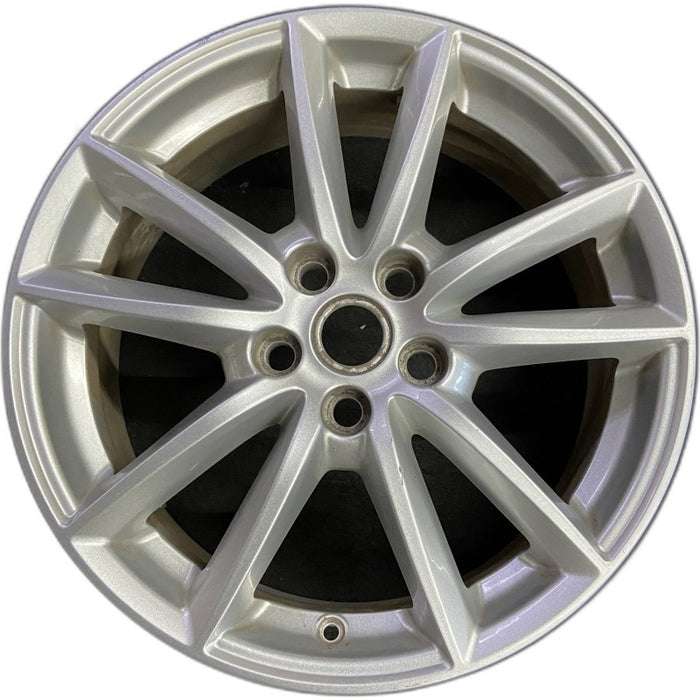 19" RANGE ROVER 13-17 alloy 19x7.5 10 spoke 5 split spoke Original OEM Wheel Rim - Front View