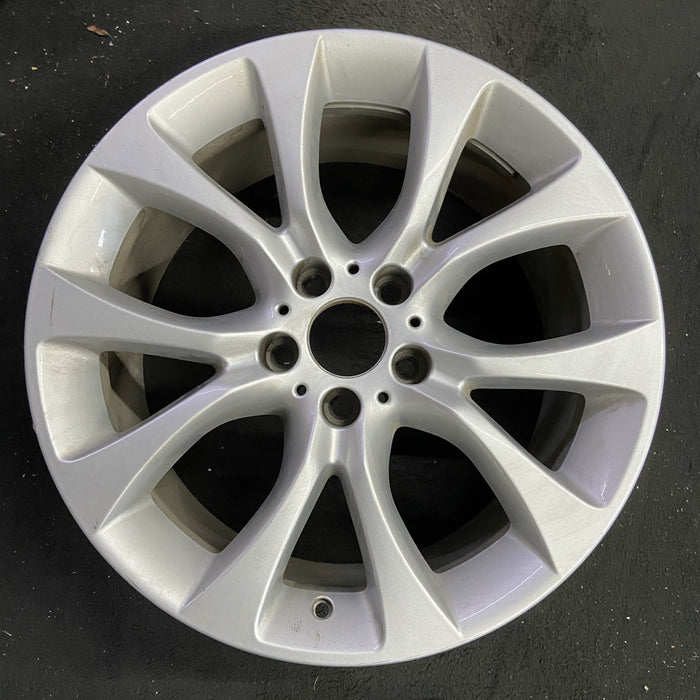 19" BMW X5 14-18 19x9 , 5 spoke, V spoke, wide spoke Original OEM Wheel Rim - Angle View