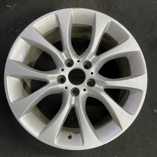 19" BMW X5 14-18 19x9 , 5 spoke, V spoke, wide spoke Original OEM Wheel Rim - Angle View