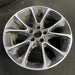19" BMW X5 14-18 19x9 , 5 spoke, V spoke, narrow spoke Original OEM Wheel Rim - Side Profile
