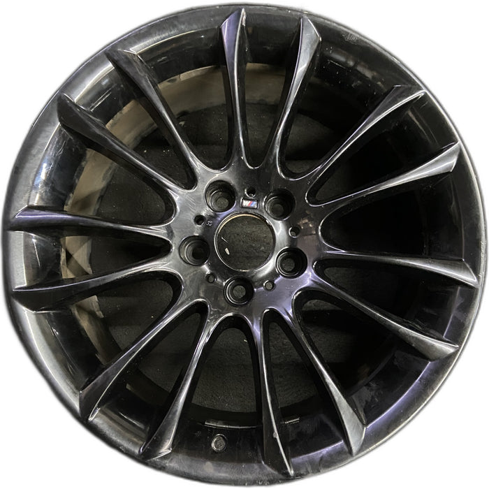 19" BMW 535i GT 10-17 19x8.5 , 7 spoke , V spoke, flat spoke edge, narrow spoke - Front View