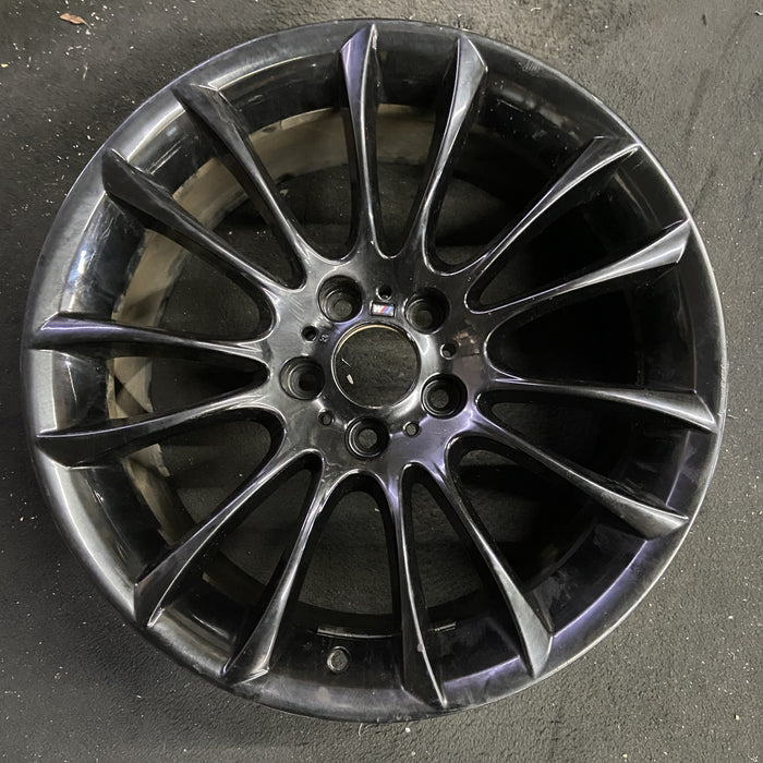 19" BMW 535i GT 10-17 19x8.5 , 7 spoke , V spoke, flat spoke edge, narrow spoke - Angle View