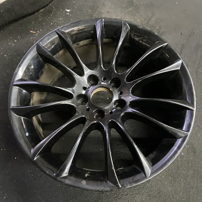19" BMW 535i GT 10-17 19x8.5 , 7 spoke , V spoke, flat spoke edge, narrow spoke - Side Profile