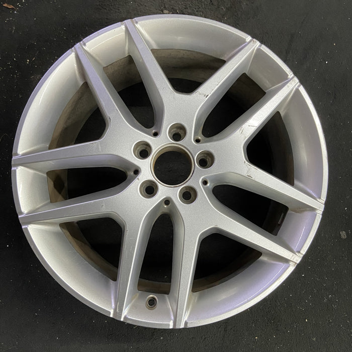 19" MERCEDES GLS-CLASS 20 167 Type, GLS450, 19x8.5 Original OEM Wheel Rim - Angle View