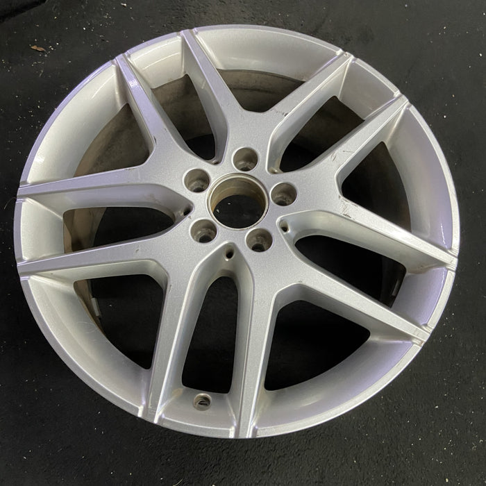 19" MERCEDES GLS-CLASS 20 167 Type, GLS450, 19x8.5 Original OEM Wheel Rim - Side Profile