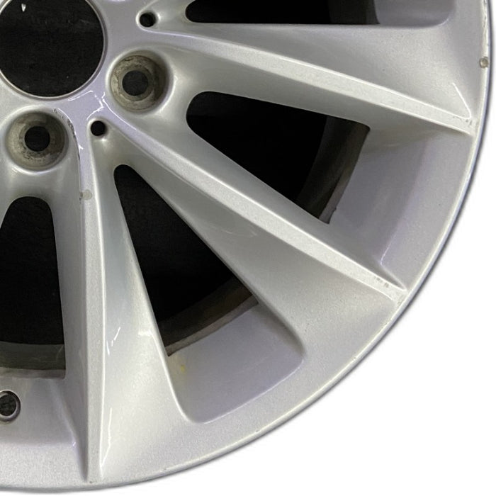 18" BMW X3 11-14 18x8 alloy 5 spoke V spoke design silver Original OEM Wheel Rim
