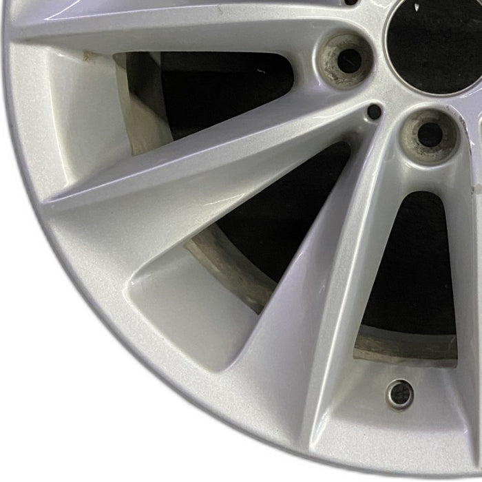 18" BMW X3 11-14 18x8 alloy 5 spoke V spoke design silver Original OEM Wheel Rim