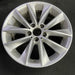 18" BMW X3 11-14 18x8 alloy 5 spoke V spoke design silver Original OEM Wheel Rim - View 7
