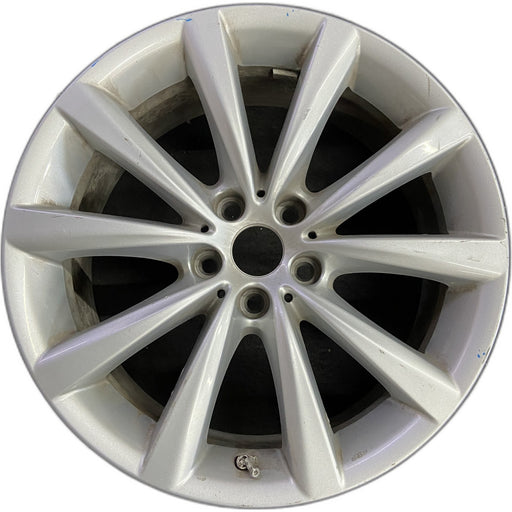 18" 640i GT 18-19 18x8, 5 spoke, Original OEM Wheel Rim - Front View