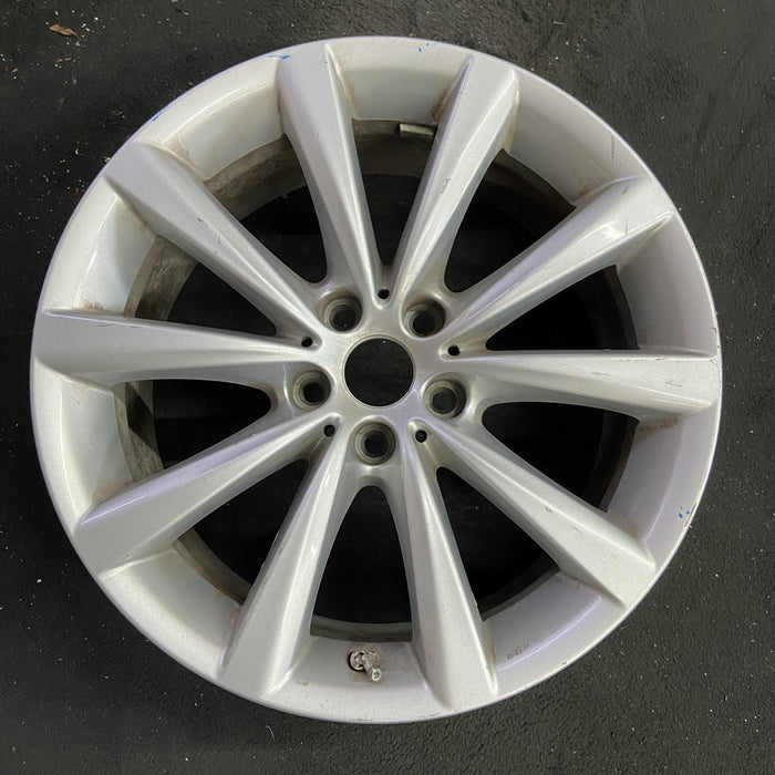 18" 640i GT 18-19 18x8, 5 spoke, Original OEM Wheel Rim - Angle View