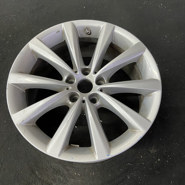 18" 640i GT 18-19 18x8, 5 spoke, Original OEM Wheel Rim - Close-Up Detail