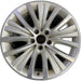 19" BMW X5 14-17 19x9 , 15 spoke, middle grooved spoke, w/polished Original OEM - Front View