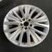 19" BMW X5 14-17 19x9 , 15 spoke, middle grooved spoke, w/polished Original OEM - Side Profile