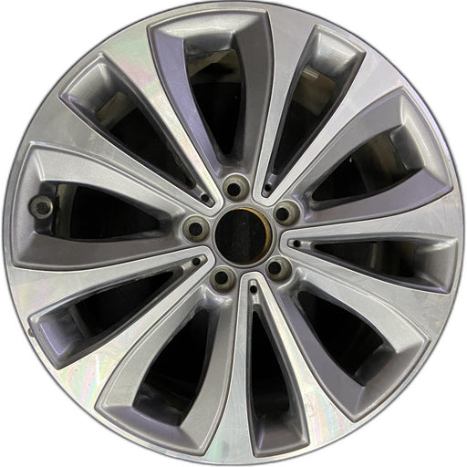19" MERCEDES GLE-CLASS 20-23 167 Type, GLE350, 19x8, 5 twin spoke Original OEM - Front View