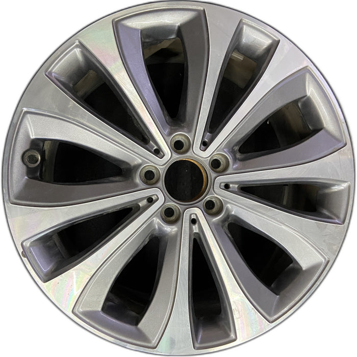 19" MERCEDES GLE-CLASS 20-23 167 Type, GLE350, 19x8, 5 twin spoke Original OEM - Front View