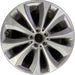 19" MERCEDES GLE-CLASS 20-23 167 Type, GLE350, 19x8, 5 twin spoke Original OEM - Front View