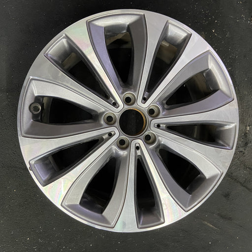 19" MERCEDES GLE-CLASS 20-23 167 Type, GLE350, 19x8, 5 twin spoke Original OEM - Angle View