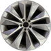 20" MERCEDES GLE-CLASS 20 167 Type, GLE350, 20x8.5, 5 twin spoke, rear Original - Front View