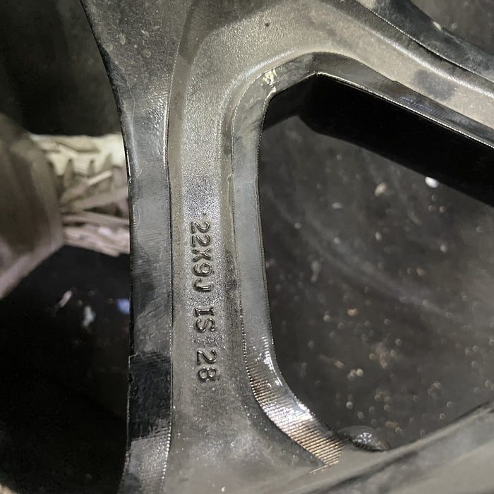 22" COLORADO 25 22x9 Original OEM Wheel Rim - Back View