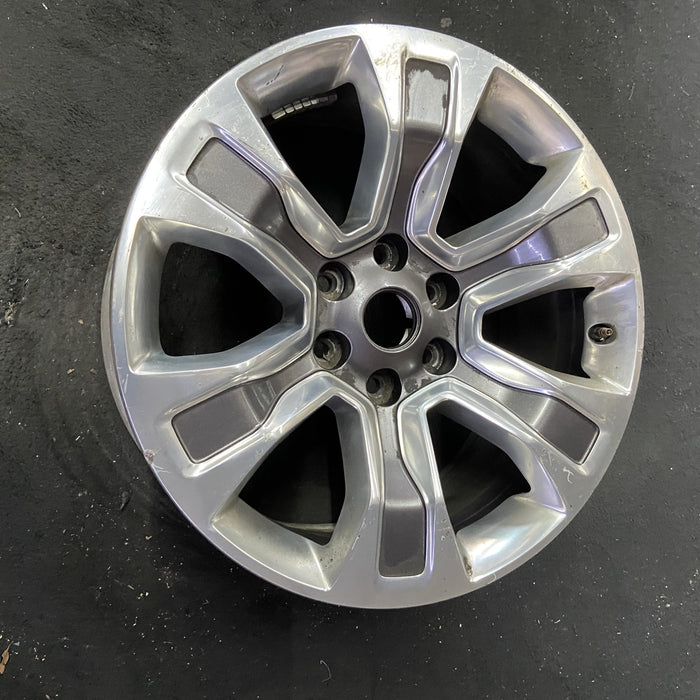 20" DODGE 1500 PICKUP 19-22 , 20x9, , 6 spoke, solid spoke, opt WRU Original - Close-Up Detail