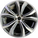 20" LEXUS RX350 16-19 20x8 , 10 spoke, V spoke Original OEM Wheel Rim - Front View