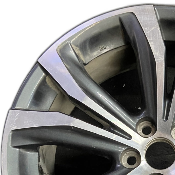 20" LEXUS RX350 16-19 20x8 alloy 10 spoke V spoke Original OEM Wheel Rim - Angle View
