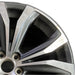 20" LEXUS RX350 16-19 20x8 alloy 10 spoke V spoke Original OEM Wheel Rim - Side Profile