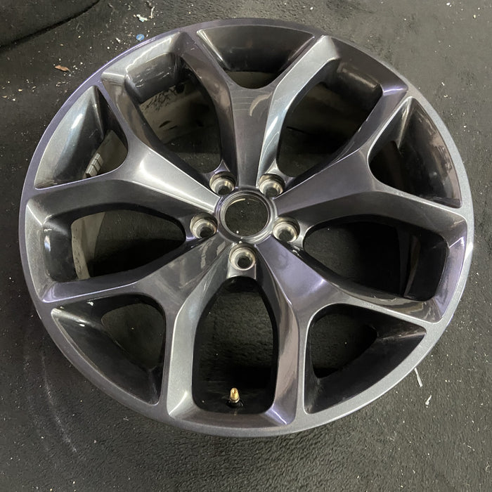 20" CHALLENGER 18 20x8 , , Y spoke, Original OEM Wheel Rim - Side Profile