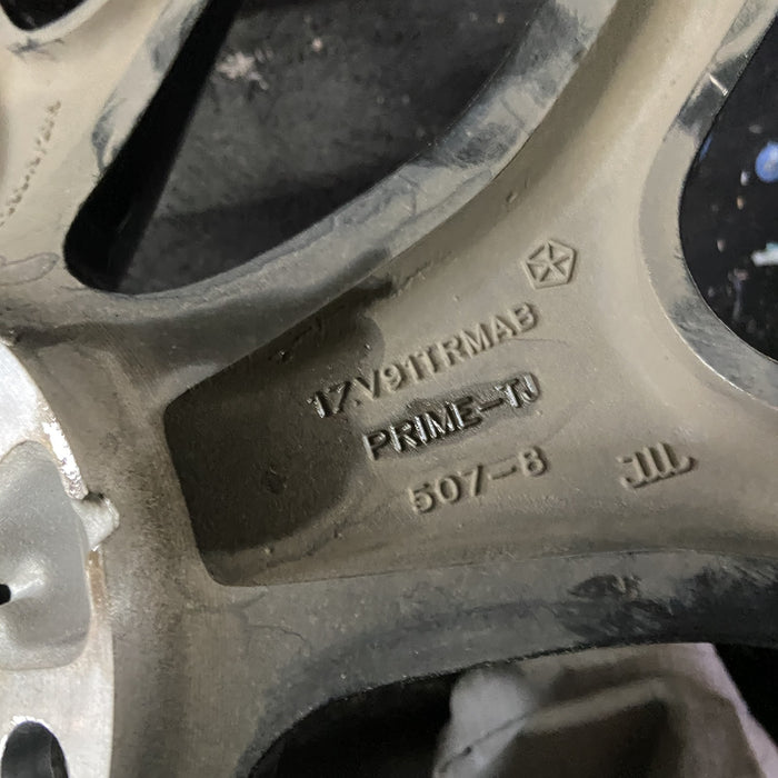 20" CHALLENGER 18 20x8 , , Y spoke, Original OEM Wheel Rim - Back View