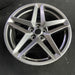 19" MUSTANG 24 19x8.5 5 spoke split spoke silver Original OEM Wheel Rim - View 7